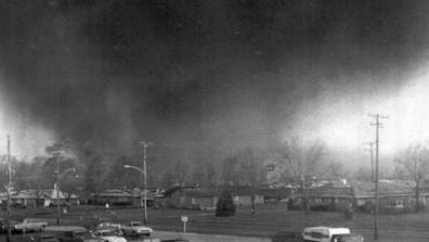 a massive tornado rips through xenia ohio on april 3 1974