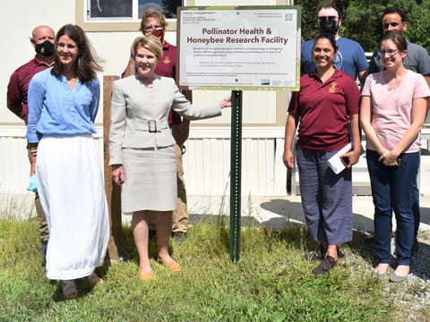 CSU Agricultural Research and Extension host ODA Director on campus tour