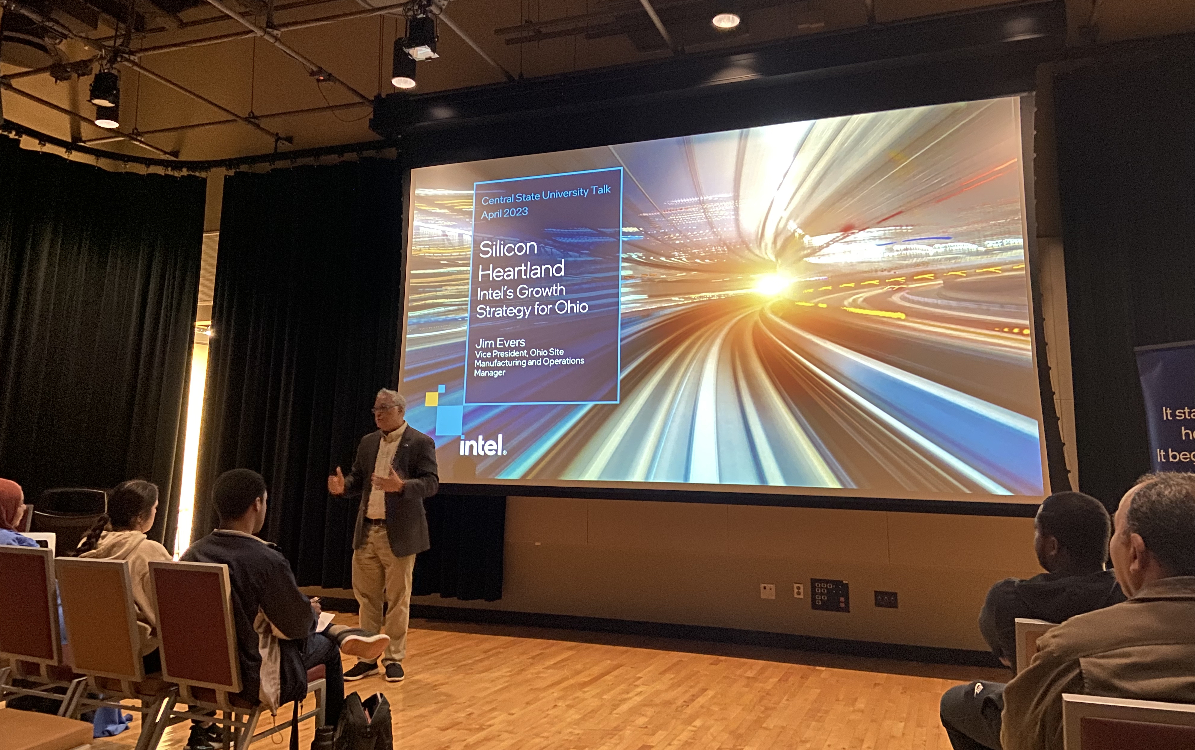 Intel executive presentation