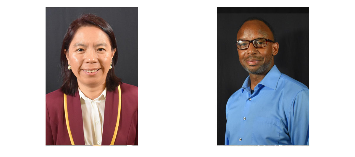 Dr. Hongmei Ly-byarlay and Steve Washington