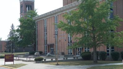 Wesley Hall and tower