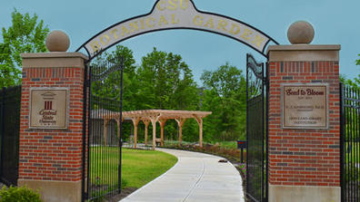 Seed To Bloom Botanical Garden entrance gate