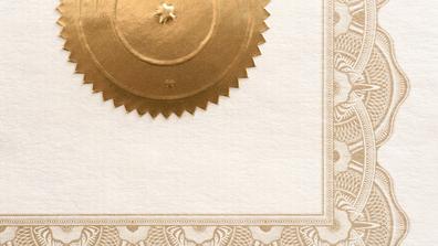 Generic Certificate Photo