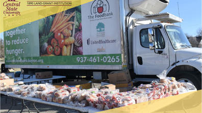 Central State University Extension, Community Marketplace, image of Mobile Food Pantry truck