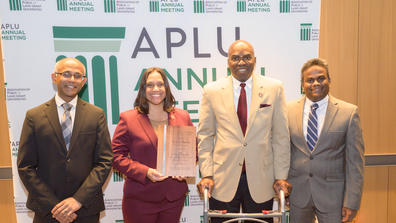 Dr. Sakthi Kumaran, Dr. Brandy E. Phipps, Dr. Morakinyo Kuti, and Dr. Arunasalam Rahunanthan