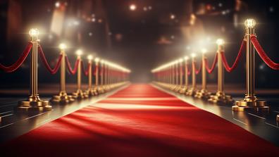 a red carpet movie premier