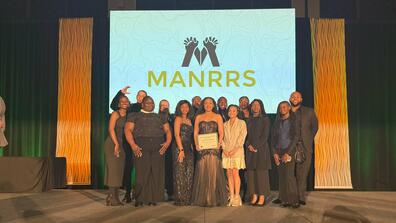 central state university chapter of minorities in agriculture, natural resources and related sciences at the national conference in memphis
