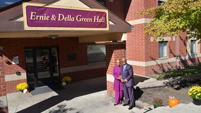 Ernie and Della Green