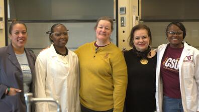 Wesee HBCU Student, Faculty and TV crew