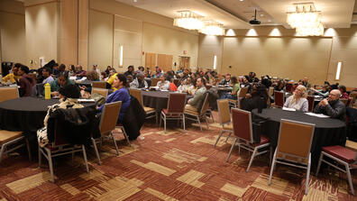 Attendees at the CSU farm conference