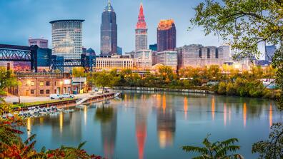 City of Cleveland Skyline