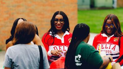 Members of Delta Sigma Theta at Plot to Purpose