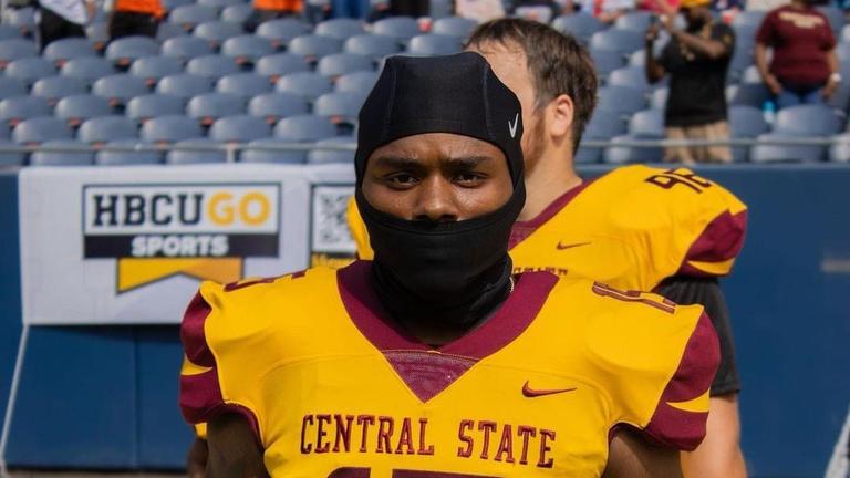 Central State University football player and Chicago Football Classic MVP