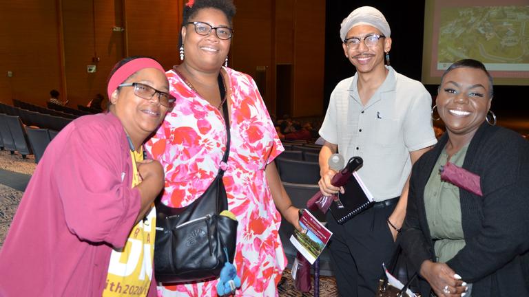 four staff members of central state university