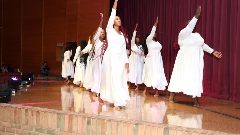dancers at the CHASE coronation