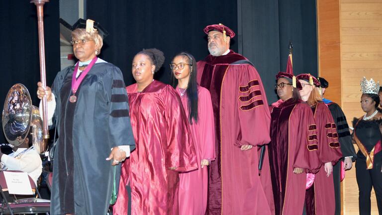 academic recognition convocation processional