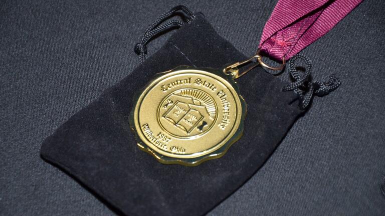 golden class medallion