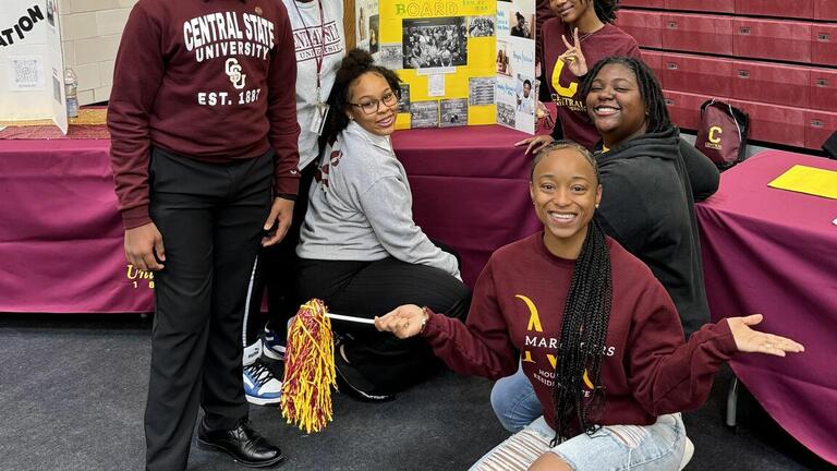 CSU Students gathered together for Welcome Week