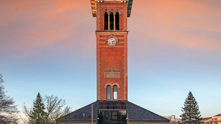 Learn more about Alumni Legacy Giving; image of a clock tower