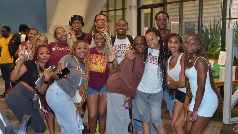 CSU Students Fall 2026 in Student Center