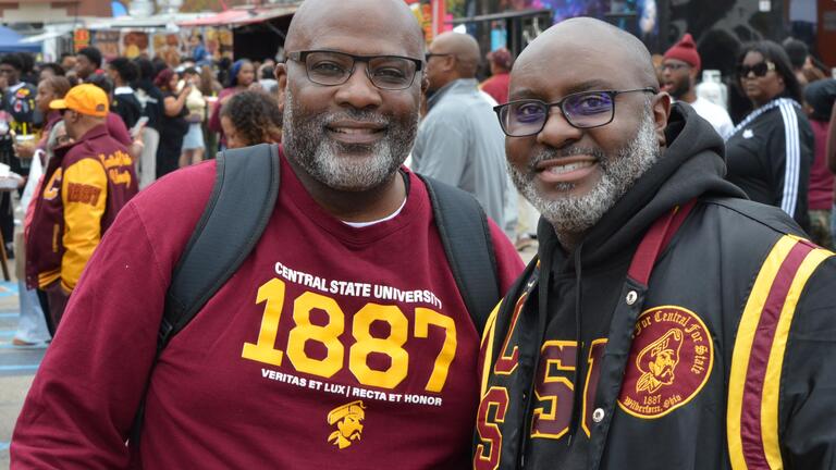 CSU Alum at Homecoming Game