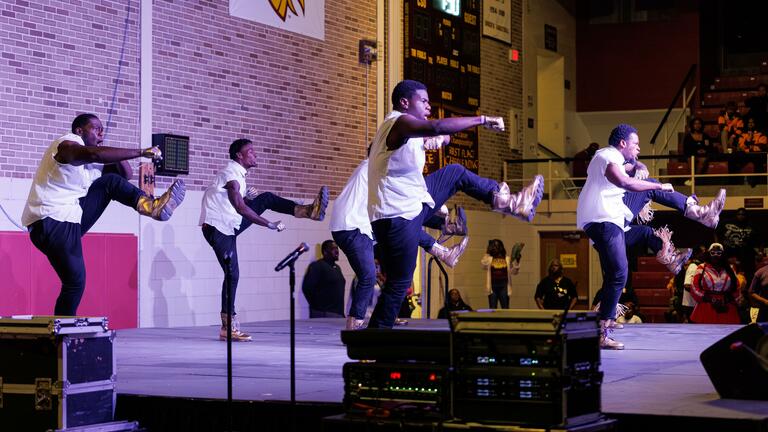 Greek Step Show Omega Psi Phi Fraternity 1