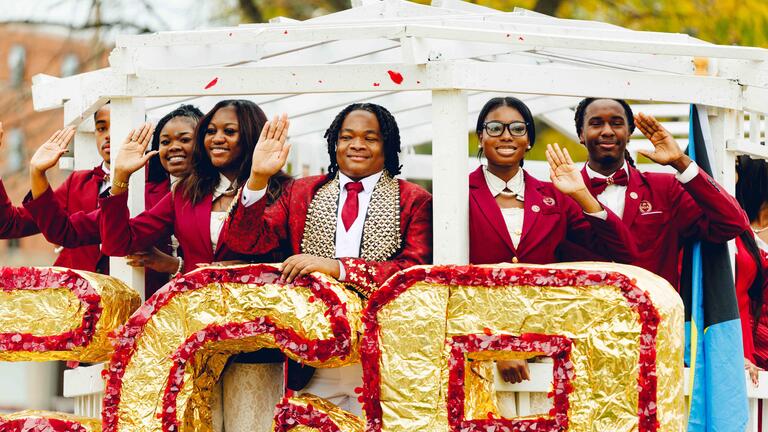 CSU SGA Members Homecoming Parade