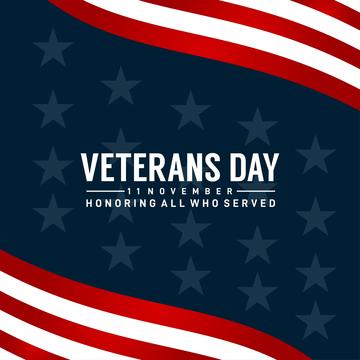 veteran's day banner