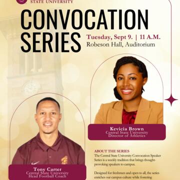 Sept 9 Convocation Series