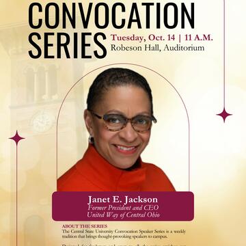 Convocation Oct 14 Janet E. Jackson