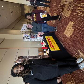 Students at Career Fair