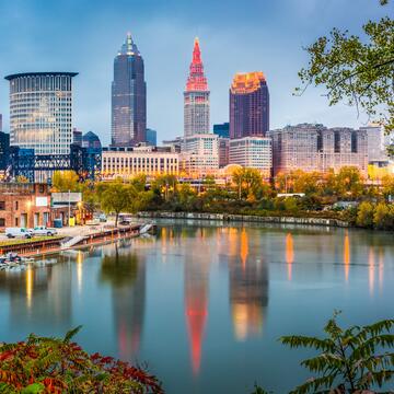 City of Cleveland Skyline