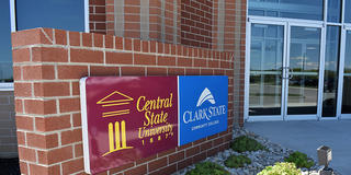 CSU Xenia entrance, Central State University, Clark State College