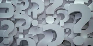Frequently asked questions photo of question marks