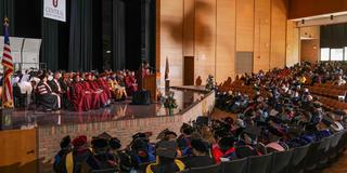 a bird's eye view of the 136th Charter Day celebration at Central State University, Ohio's only public HBCU and 1890 Land-Grant Institution