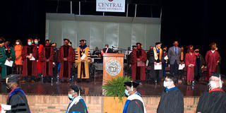 CSU Academic convocation procession of faculty
