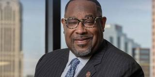 Mark Hatcher on the cover of Mahogany Columbus magazine