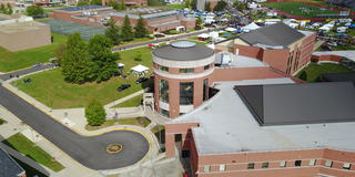 a bird's eye view of the Central State University campus as featured by TheGrio