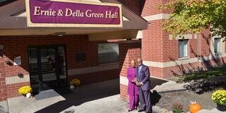 Ernie and Della Green