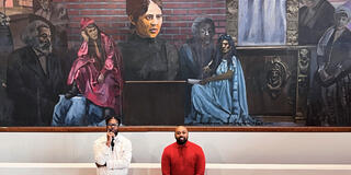 Writing Center staff  in Library 