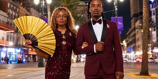 Mister Central State Nasaan Jackson and Miss Central State Asia Brown