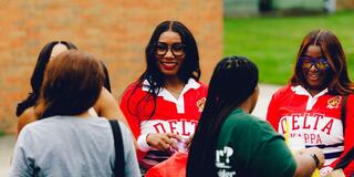 Members of Delta Sigma Theta at Plot to Purpose
