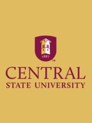 Central State University logo graphic on gold background