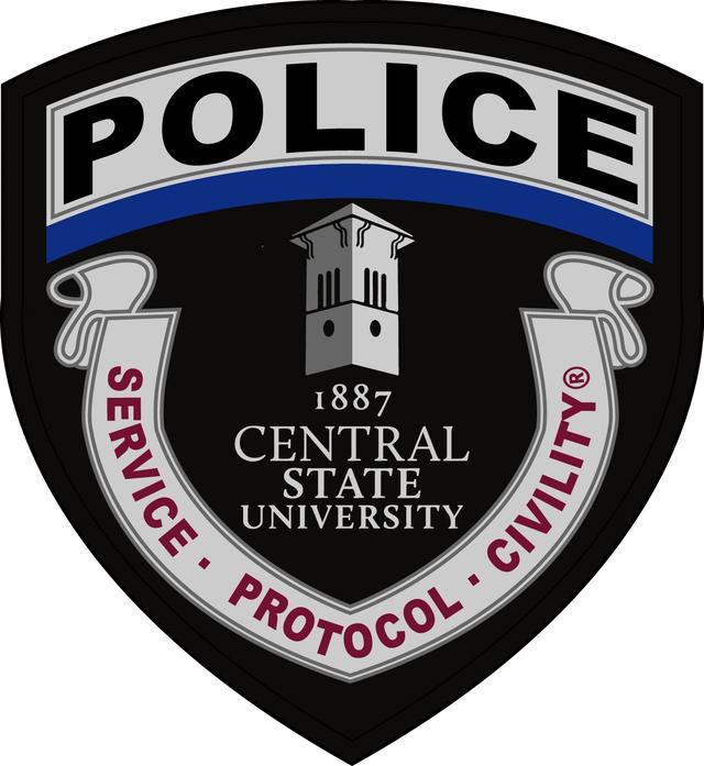 Central State University police badge