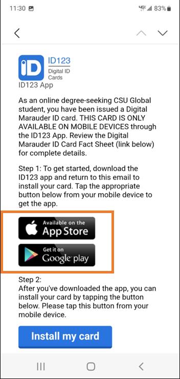 Download ID123 App