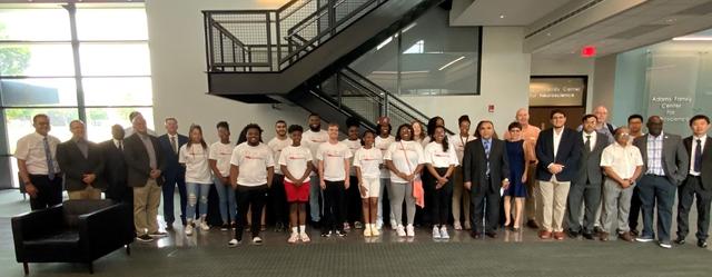 Summer 2023 interns with Central State University, Wright State University, Ohio State University, Ohio University, and Intel delegates