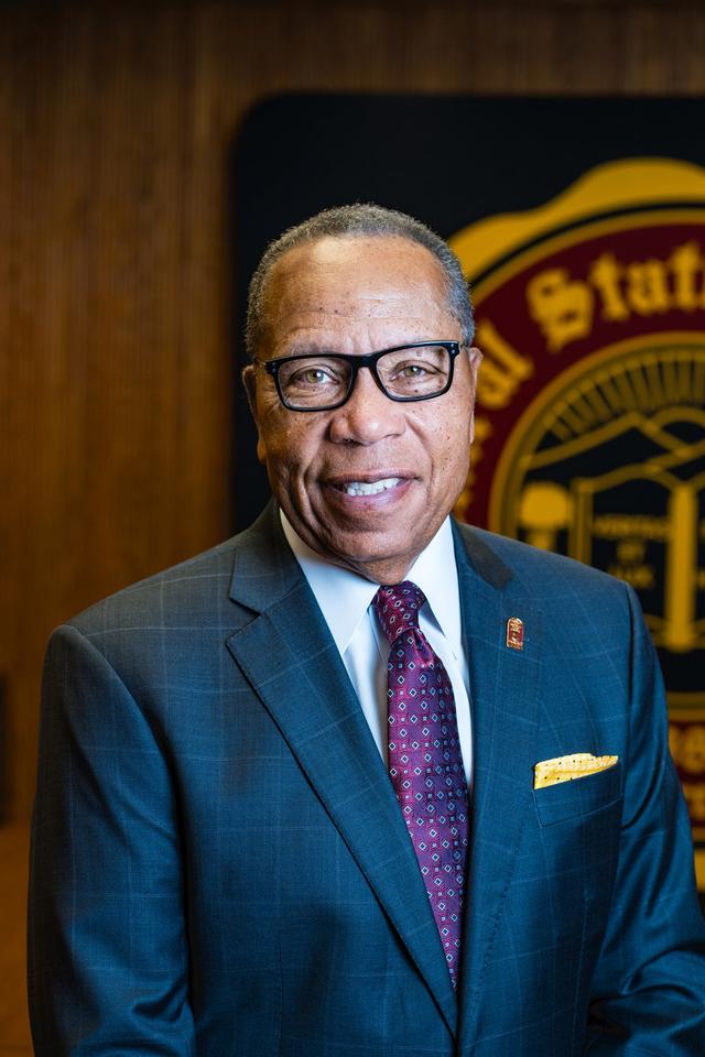 alex johnson, interim president at central state university