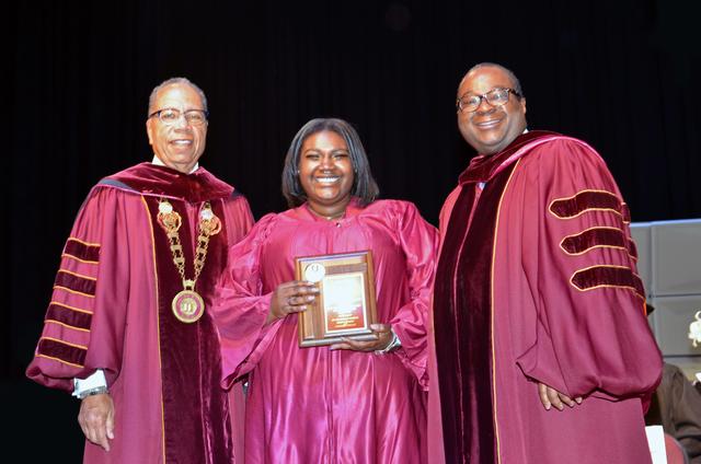 laketa wright with dr. johnson and dr. brooks