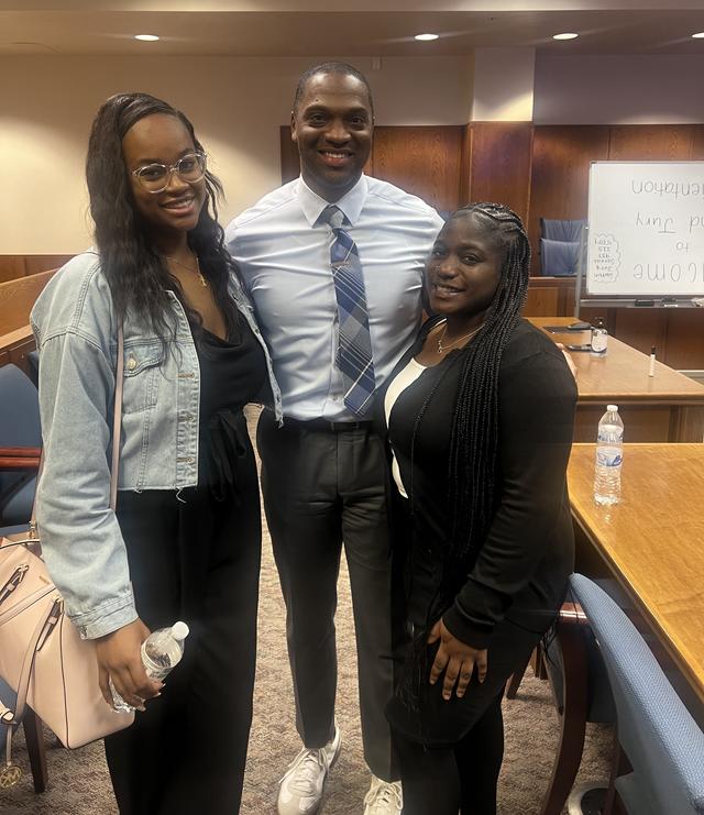 three african americans on a central state university visit to montgomery county common pleas court general division