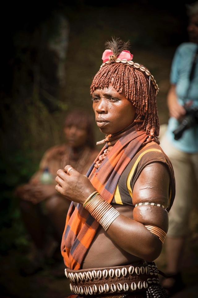 an indigenous african person